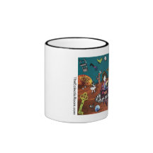 Tasse de sable de l'espace