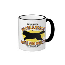 Tasse de secret de chien de bétail d'agilité