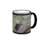 Tasse de serpent d'eau de dos en forme de losange