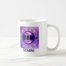Tasse de signe de zodiaque de Gémeaux