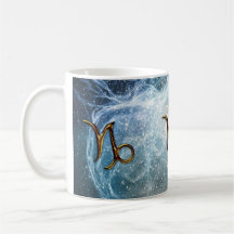 Tasse de signe d'étoile de zodiaque de CAPRICORNE