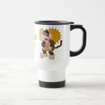 Tasse de singe de voyage de bon à rien de plage