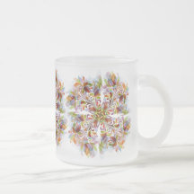 Tasse de soleil de kaléidoscope