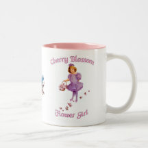 Tasse de souvenir de demoiselle de honneur des fle