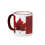 Tasse de souvenir de feuille d'érable du Canada de