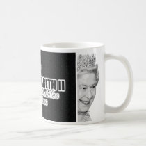 Tasse de souvenir de jubilé de diamant tasses