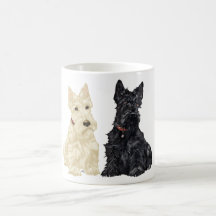 Tasse de Terrier d'écossais
