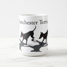 Tasse de terriers de Manchester