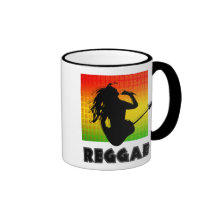 Tasse de thé ou de café de Rasta Rastafarian de re