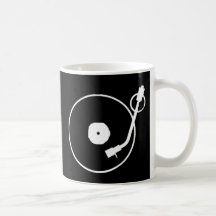 Tasse de tourne-disque