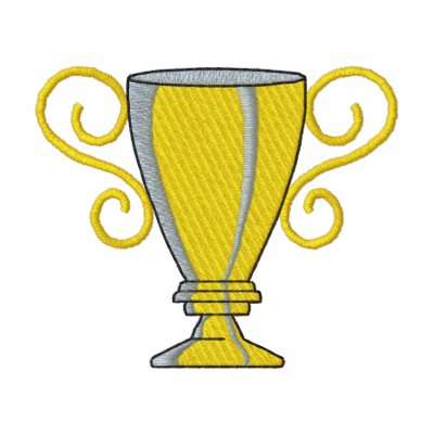Tasse de trophée polo brodé