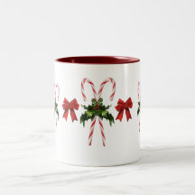 Tasse de vacances de sucre de canne