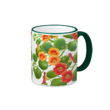 Tasse de vignes de nasturce