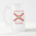 Tasse de ville de carte de drapeau de la Floride