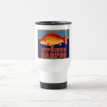 Tasse de voyage de carpe