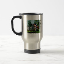 Tasse de voyage de cheval de Grand prix