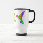 Tasse de voyage de colibri