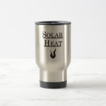 Tasse de voyage de la chaleur solaire