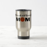Tasse de voyage de maman de basket-ball