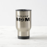 Tasse de voyage de maman du football