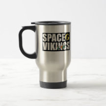 Tasse de voyage de police de Vikings de l'espace g