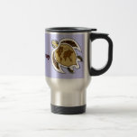 Tasse de voyage de tortue de jour de la terre