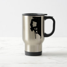 Tasse de voyage d'escalade de roche