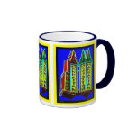 Tasse de wagon-restaurant de New York City Manhatt