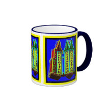 Tasse de wagon-restaurant de New York City Manhatt