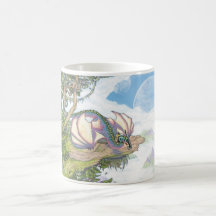 Tasse de wyvern d'arc-en-ciel