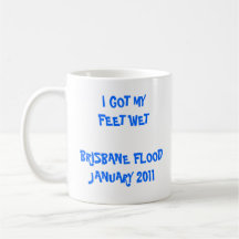 Tasse d'inondation du Queensland