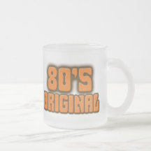 tasse d'original des années 80