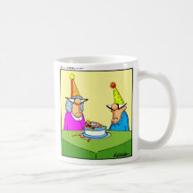 Tasse drôle d'anniversaire