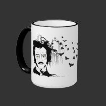 Tasse drôle de citation d'Edgar Allen Poe tasses