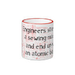 Tasse drôle de citation d'ingénieur