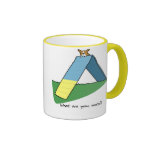 Tasse drôle de corgi d'agilité d'Un-Cadre