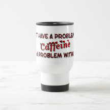 Tasse drôle de voyage de café
