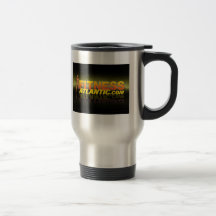 Tasse en acier atlantique de voyage de café de for