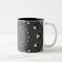 Tasse en acier en spirale