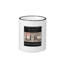 Tasse en cuir de logo de fonctionnaire de la confé