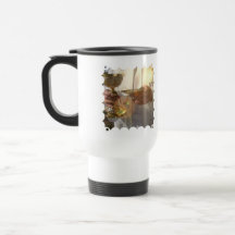 Tasse en plastique de voyage de première communion