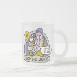 Tasse en verre givré de jus de zombi petite