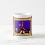Tasse encadrée de Tour Eiffel