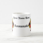 Tasse faite sur commande de crâne de "tueur" d'Ann
