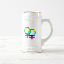 Tasse femelle de deux signes