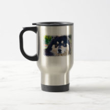 Tasse finlandaise douce de voyage de Lapphund