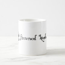 Tasse florale de terres maudites