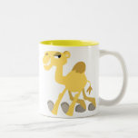 Tasse fraîche et mignonne de chameau de bande dess tasses