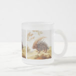 Tasse givrée de hérisson vintage !