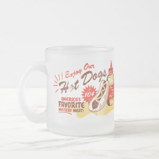 Tasse givrée de hot-dog